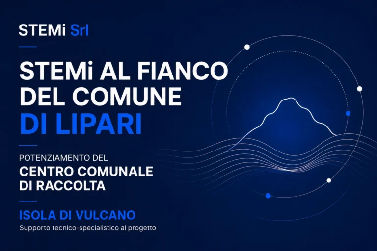 Potenziamento del CCR dell’Isola di Vulcano: il contributo di STEMi al fianco del Comune di Lipari